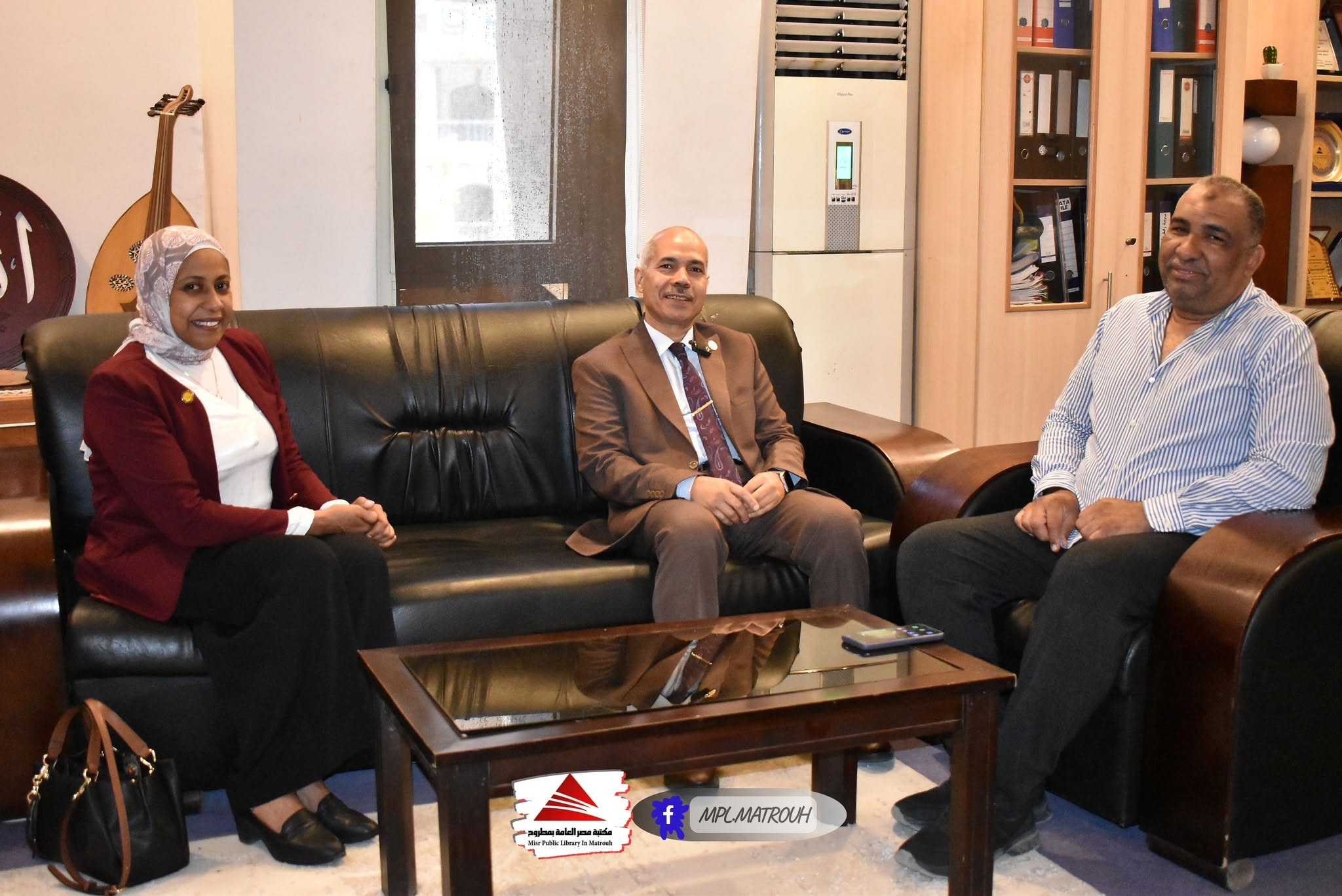 اعتماد مركز التدريب على التحول الرقمي بمكتبة مصر العامة بمطروح