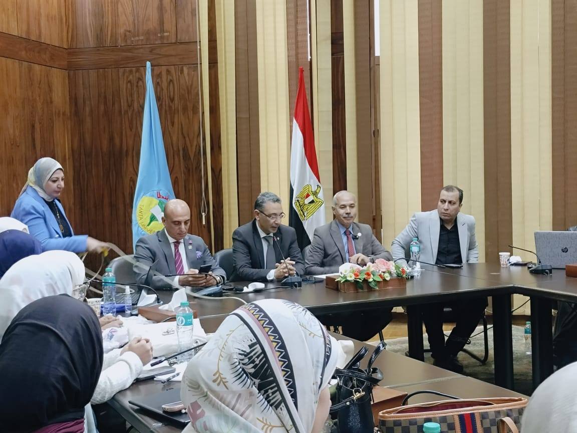 انطلاق فعاليات دورة تدريب المدربين (TOT)-"التحوُّل الرقمي" بجامعة طنطا