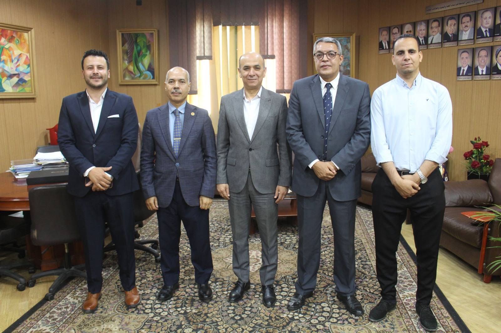 تجديد اعتماد مركز التدريب الرقمي بجامعة المنصورة